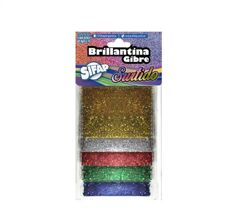BRILLANTINA SIFAP SURTIDA TIRA X5